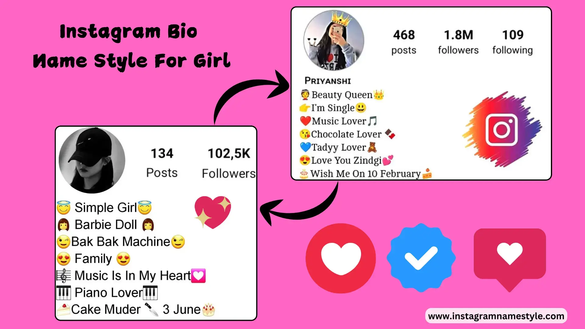 Insta Name Style Girl